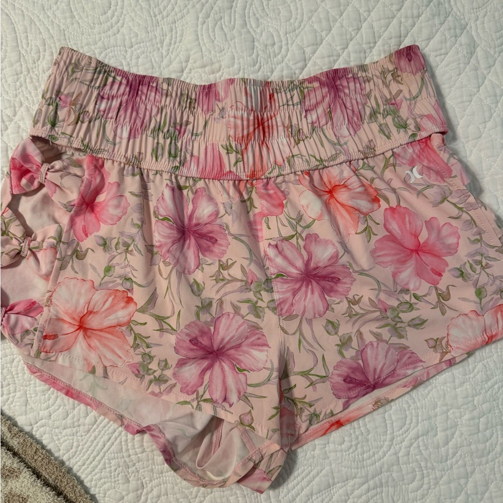 Love shack fancy x hurley athletic shorts